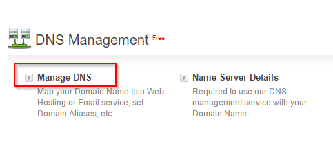 Manage DNS